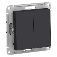 Intrerupator ATLAS 2cl cap scara 10A 250V Carbon (5buc) ATN001065 SCHNEIDER